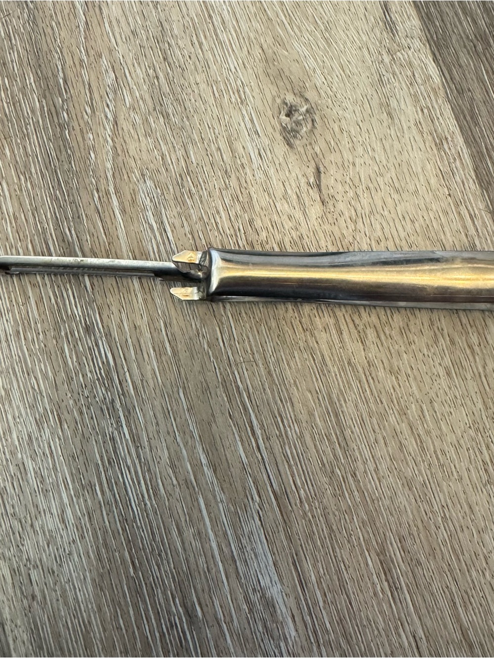 VTG Pampered Chef Vegetable Potato Peeler Stainless Floating Blade #1050 Sweden - Picture 5 of 5